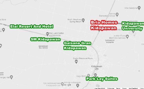 Bria Homes Kidapawan near Camella Davao Bria Homes Kidapawan near Camella Davao