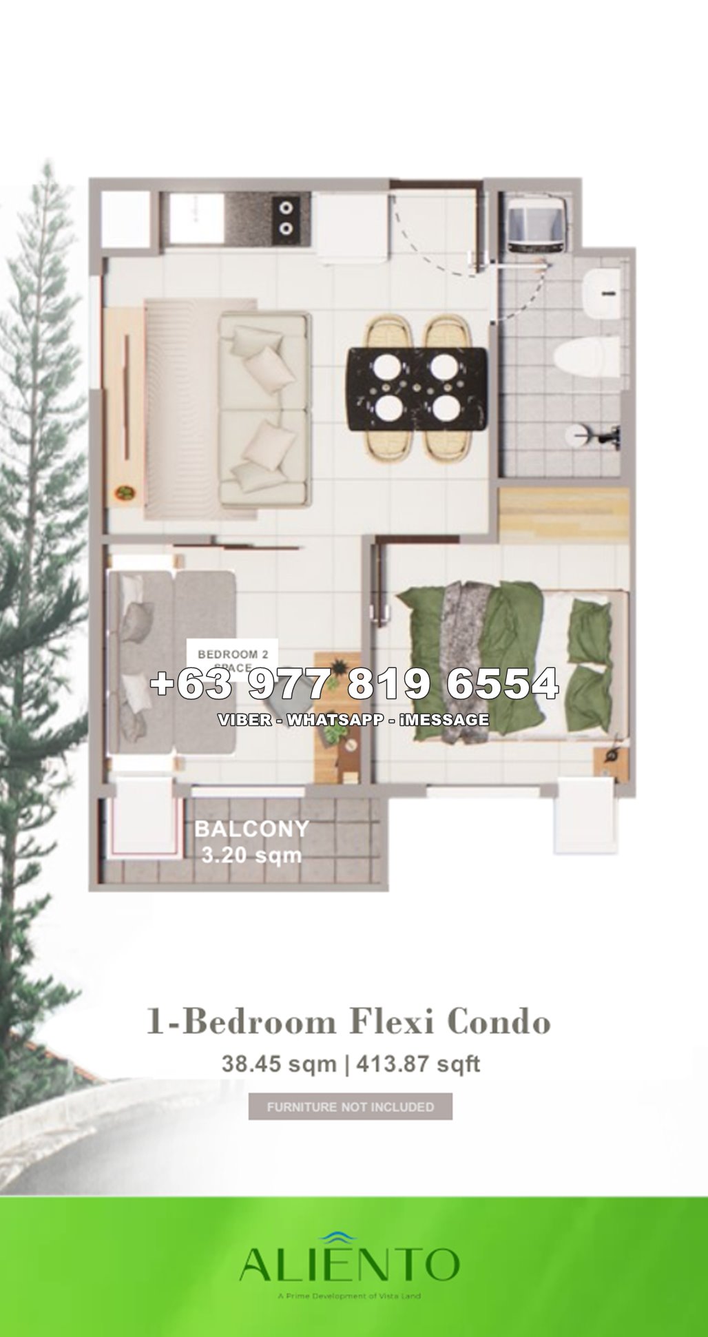Aliento Condo Unit Floor Plan Aliento