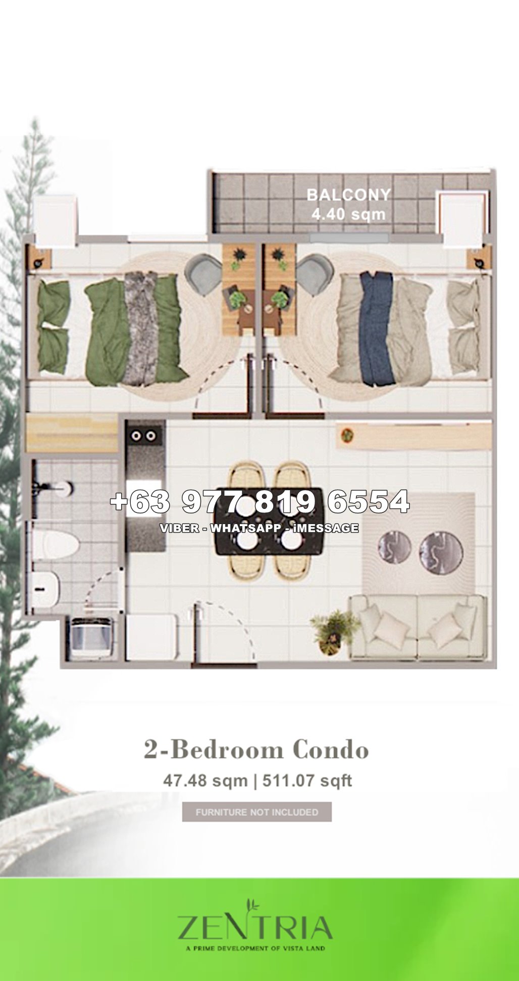 Aliento Condo Unit Floor Plan Aliento