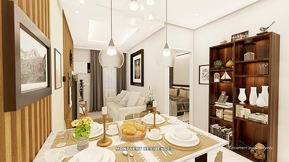 Montvert Residences 1-br - Condo for Sale in Santo Tomas (Tower 1) Montvert Residences