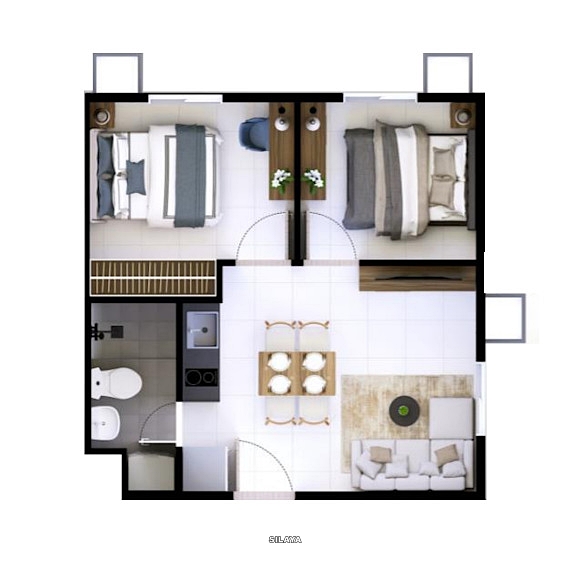 Silaya Condo Unit Floor Plan Silaya