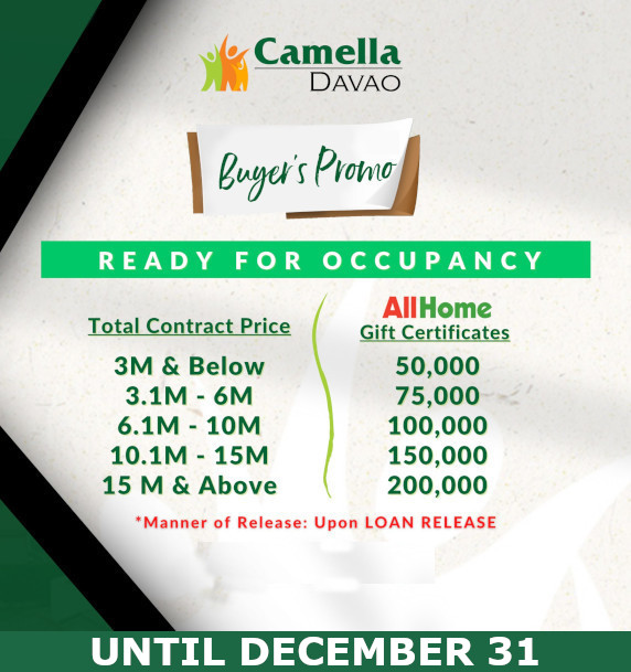 News regarding Camella Davao.